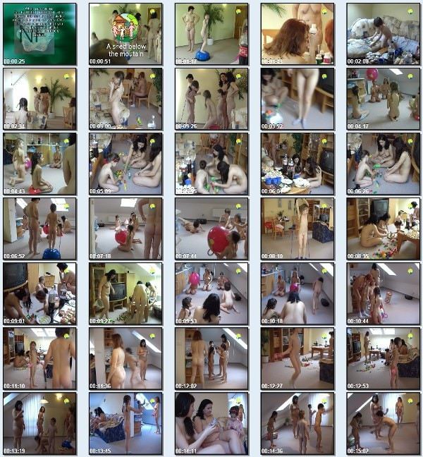 La famille naturisme vidéo - A Shed below the mountain [Home nudisme] [720×480 | 01:03:07 | 3.18 GB]