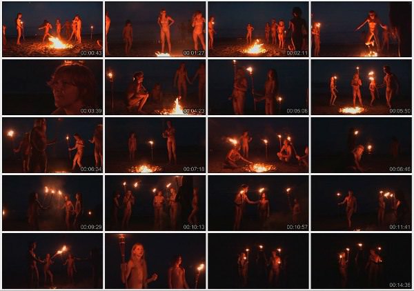 Documentaire vidéo naturisme - le-Feu de la danse – peinture & prance [Nuit nudisme] [720×480 | 01:04:42 | 3,83 GB]