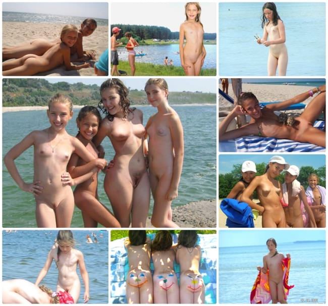 Photos naturisme familial jeunes nudistes (set 3)